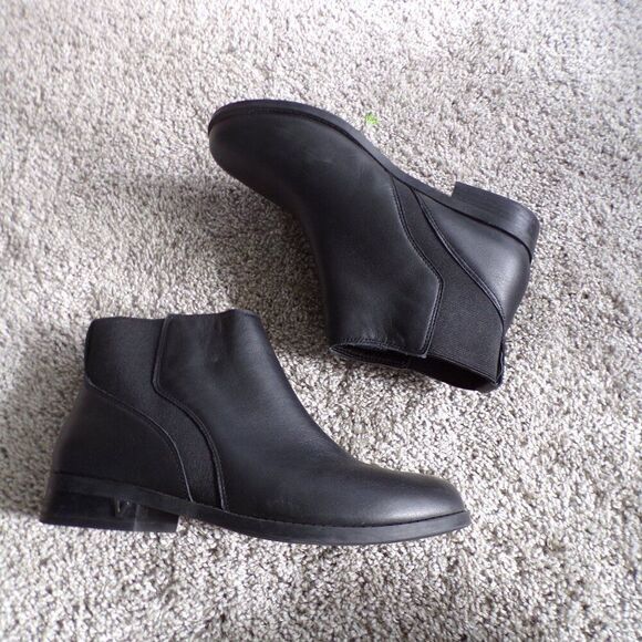 Vionic black ankle boots 6 - Picture 1 of 11